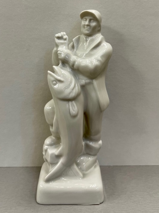 Скульптура Счастливчик (белый)