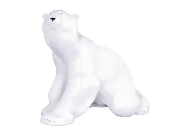 Скульптура Медведь сидит