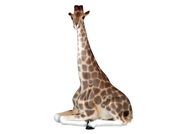 Скульптура Жираф с поднятой головой
