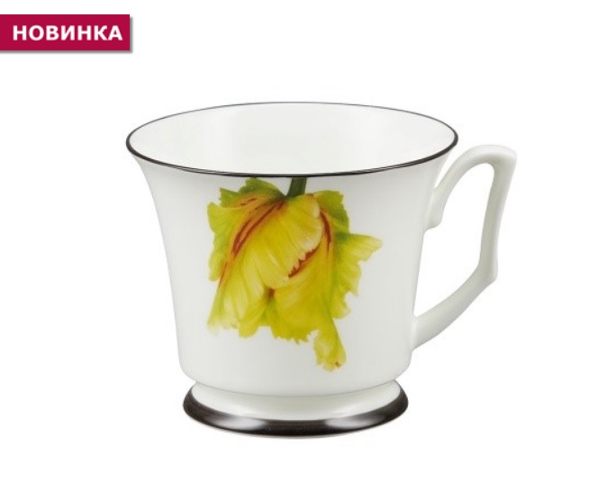 Чашка чайная форма Юлия рисунок Сысоев. Волшебный сад II