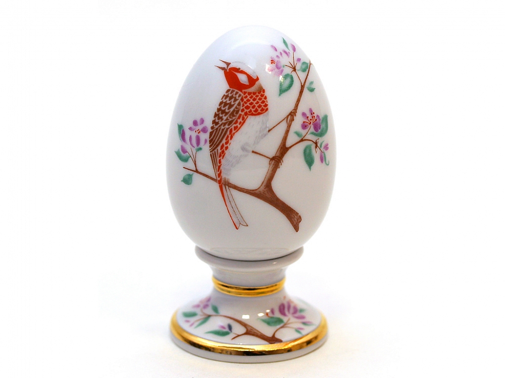 Яйцо на подставке форма Нева рисунок Овсянка